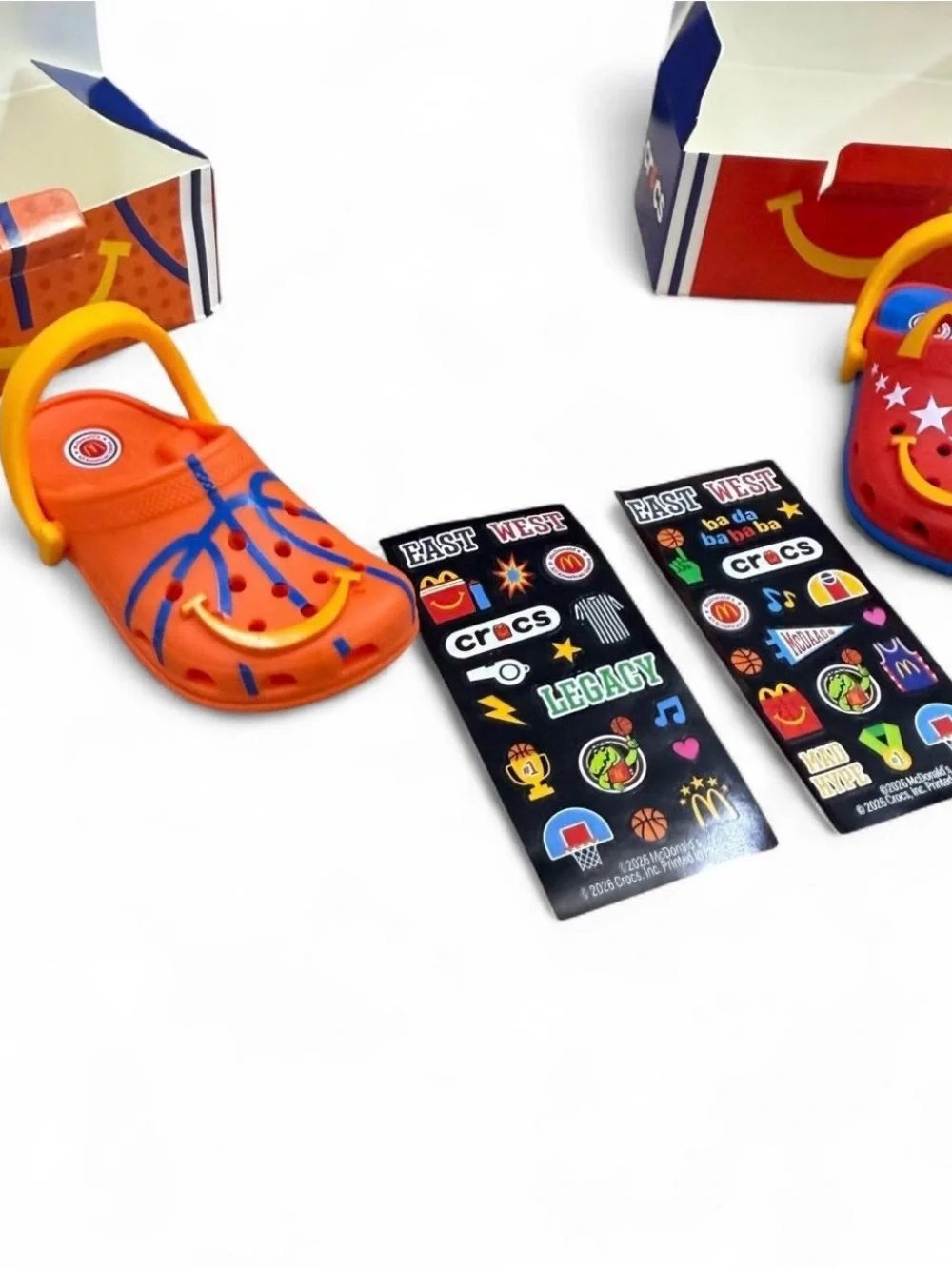 2026 McDonald’s Crocs All American Basketball Games set of 2 with boxes